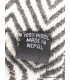 Echarpe homme laine cachemire zigzag Echarpe pour Homme NECH3