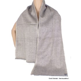 Echarpe homme laine cachemire zigzag Echarpe pour Homme NECH3
