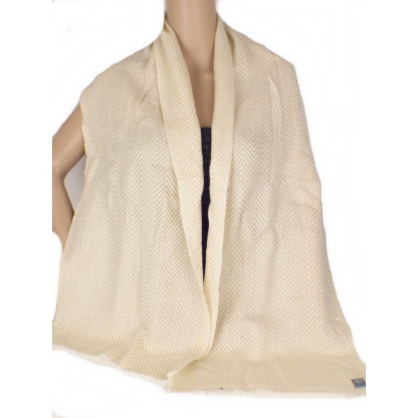 Echarpe homme laine cachemire jaune pâle Echarpe pour Homme NECH6