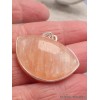 Pendentif en pierre Sélénite orange Pendentifs pierres naturelles XV65.3