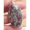 Grand pendentif Eudialyte oval 5,5 cm Pendentifs pierres naturelles XV64.1