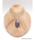 Grand pendentif Eudialyte oval 5,5 cm Pendentifs pierres naturelles XV64.1
