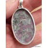 Grand pendentif Eudialyte oval 5,5 cm Pendentifs pierres naturelles XV64.1