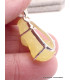 Pendentif Brucite jaune pierre naturelle Pendentifs pierres naturelles PU74.3