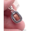 Pendentif Tourmaline rose ocre rectangulaire Pendentifs pierres naturelles PU37.2