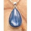 Gros Pendentif goutte Cyanite bleue cabochon Pendentifs pierres naturelles PU60.2