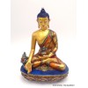 Bouddha de Médecine statuette peinte à la main 22 cm Statuettes Bouddhistes BLUEB3-a