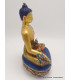 Bouddha de Médecine statuette peinte à la main 22 cm Statuettes Bouddhistes BLUEB3-a