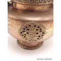 Théière tibétaine Dragon en cuivre et laiton - Artisanat tibétain bouddhiste