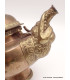 Théière tibétaine Dragon en cuivre et laiton Artisanat tibétain bouddhiste TH4