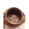 Théière tibétaine Dragon en cuivre et laiton Artisanat tibétain bouddhiste TH4