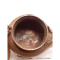 Théière tibétaine Dragon en cuivre et laiton - Artisanat tibétain bouddhiste