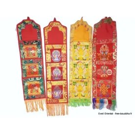 Porte courrier népalais bouddhiste plusieurs coloris - Tentures bouddhistes
