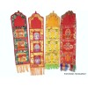 Porte courrier népalais bouddhiste plusieurs coloris Tentures tibétaines Bouddha PCB5