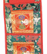 Porte courrier népalais bouddhiste plusieurs coloris Tentures tibétaines Bouddha PCB5