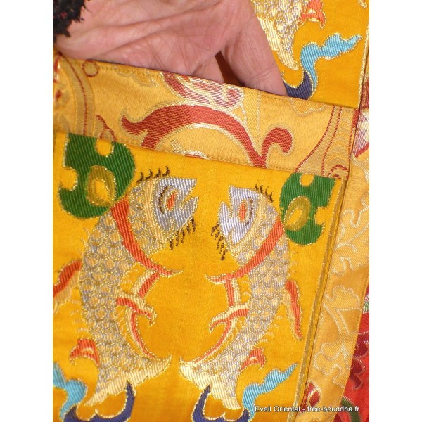 Porte courrier népalais bouddhiste plusieurs coloris Tentures tibétaines Bouddha PCB5