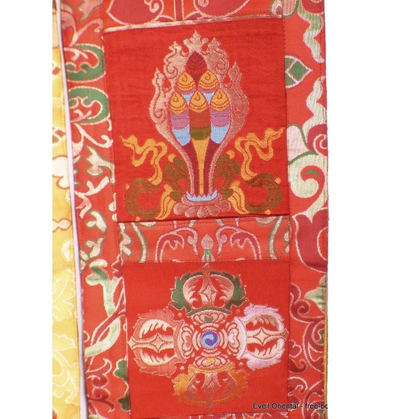 Porte courrier népalais bouddhiste plusieurs coloris Tentures tibétaines Bouddha PCB5