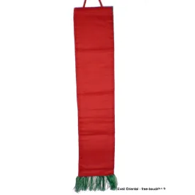 Tenture bouddhiste 8 signes auspicieux violine - Tentures bouddhistes