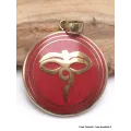 Bijou tibétain pendentif Om réversible - Pendentifs tibétains bouddhistes