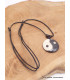 Bijou pendentif tibétain Ying Yang Bijoux tibetains bouddhistes AAP12