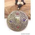 Pendentif tibétain réversible Kalachakra - Pendentifs tibétains bouddhistes