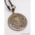 Pendentif tibétain réversible Kalachakra - Pendentifs tibétains bouddhistes