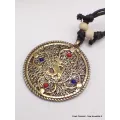 Pendentif tibétain réversible Kalachakra - Pendentifs tibétains bouddhistes