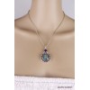 Bijou tibétain pendentif Om pierre fantaisie Bijoux tibetains bouddhistes BHP101.1