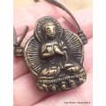 Amulette tibétaine pendentif ghau Bouddha Bijoux tibetains bouddhistes ref 43