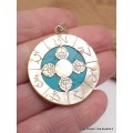 Bijou tibétain pendentif double dorje Bijoux tibetains bouddhistes 2668