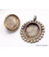 Bijou tibétain pendentif Ghau pierre naturelle Bijoux tibetains bouddhistes 2668.5