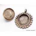 Bijou tibétain pendentif Ghau pierre naturelle - Bijoux tibetains bouddhistes