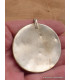 Bijou tibétain pendentif rond Om mantra Bijoux tibetains bouddhistes BHP46