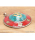 Pendentif tibétain bouddhiste turquoise corail Om Bijoux tibetains bouddhistes BHP46.1