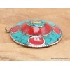 Gros pendentif tibétain double dordjé Bijoux tibetains bouddhistes BHP46.4