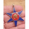 Pendentif tibétain symbole bouddhiste Om Bijoux tibetains bouddhistes ET1