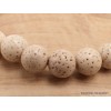 Bracelet tibétain mala Graines de Lotus blanc Bracelet Mala tibétain BM14.2