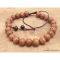 Bracelet tibétain mala vraies Graines de Lotus brun - Bracelets tibétains bouddhistes