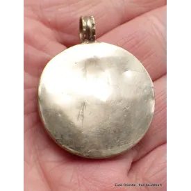 Pendentif tibétain Mantra de Chenrezi-dq - Pendentifs tibétains bouddhistes