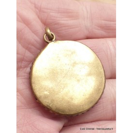 Pendentif tibétain Yeux de Bouddha Bijoux tibetains bouddhistes ref70.2