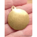 Pendentif tibétain médaillon Om ou kalachakra - Pendentifs tibétains bouddhistes