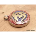 Bijou tibétain Om hindouiste laiton - Pendentifs tibétains bouddhistes