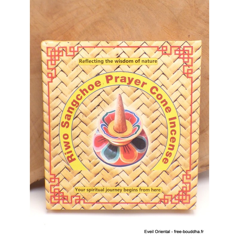 Encens cônes bhoutanais Riwo Sangchoe Prayer Encens tibétains, accessoires ENBHT2