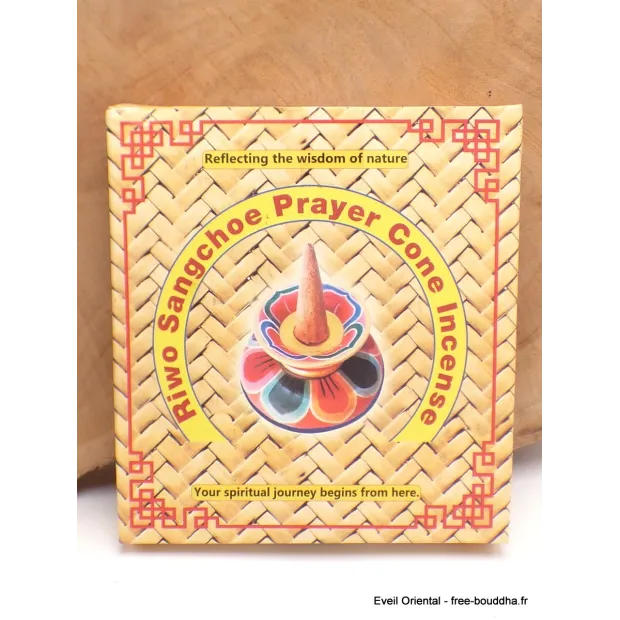 Encens cônes bhoutanais Riwo Sangchoe Prayer - Objets rituels bouddhistes