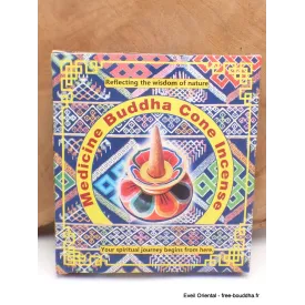 Encens bhoutanais cônes Bouddha de Médecine - Objets rituels bouddhistes