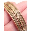 Bracelet tibétain magnétique cuivre et laiton Bracelet Magnétique en Cuivre BTA1