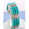 Bracelet tibétain en perles de Turquoise Bracelets tibétains bouddhistes BRETH14