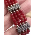 Bracelet tibétain en perles de Cornaline - Bracelets tibétains bouddhistes