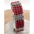 Bracelet tibétain en perles de Cornaline - Bracelets tibétains bouddhistes