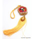 Amulette tibétaine porte-bonheur Kalachakra
